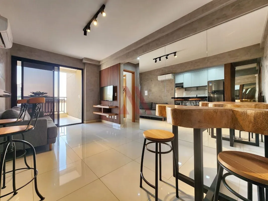 COD: 861NEW HOME AMÉRICA - SETOR JARDIM AMÉRICA•2 quartos•1 vaga•66m²•Mobiliado ...