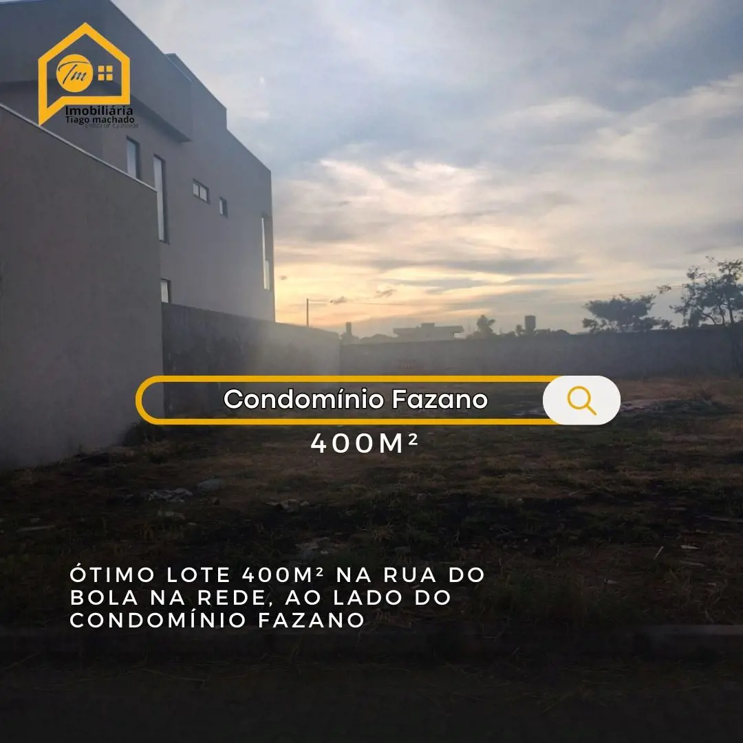 Ótimo lote na rua do bola na redeLote de 400m²Estudamos sua proposta e forma de ...