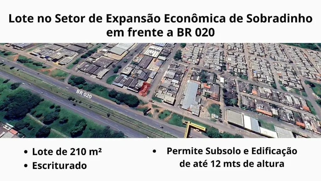 VENDO LOTE COMERCIAL NO SETOR DE EXPANSÃO DE SOBRADINHO DF- Lote Escriturado- de...
