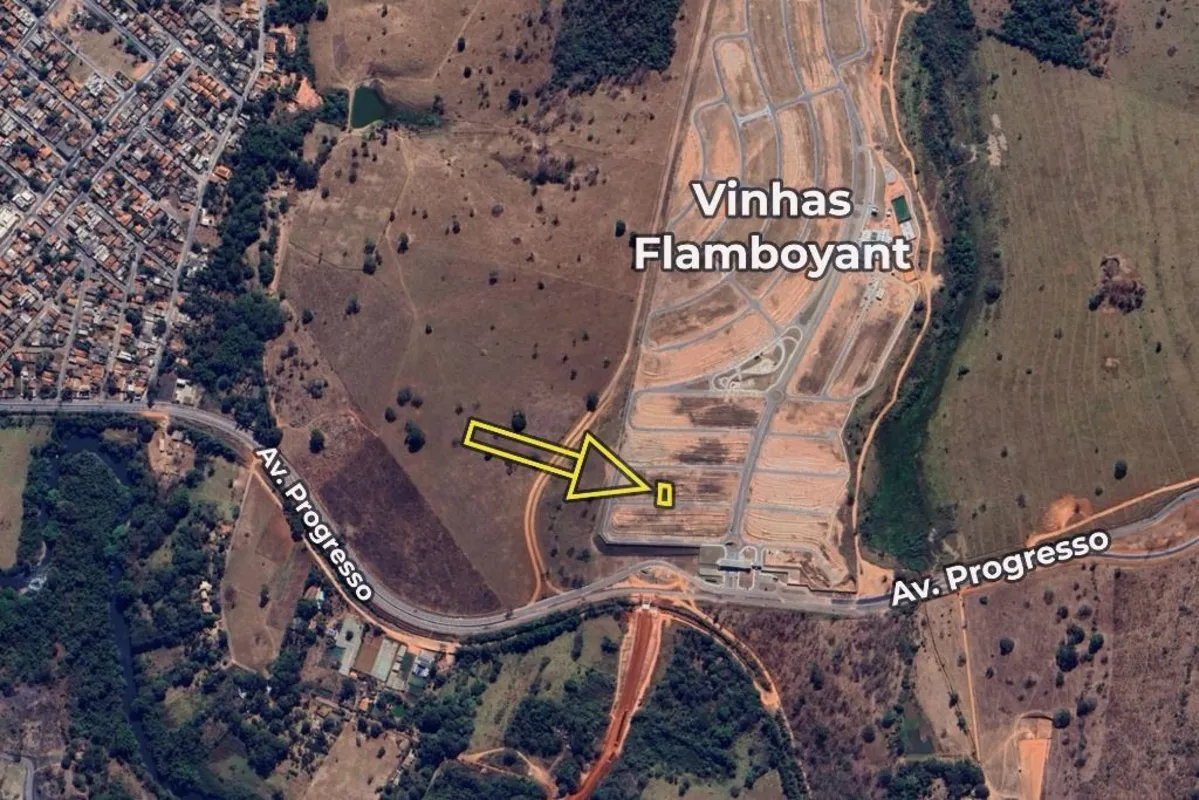Excelente terreno Ã  venda no condomÃ­nio Vinhas Flamboyant, localizado em Senad...