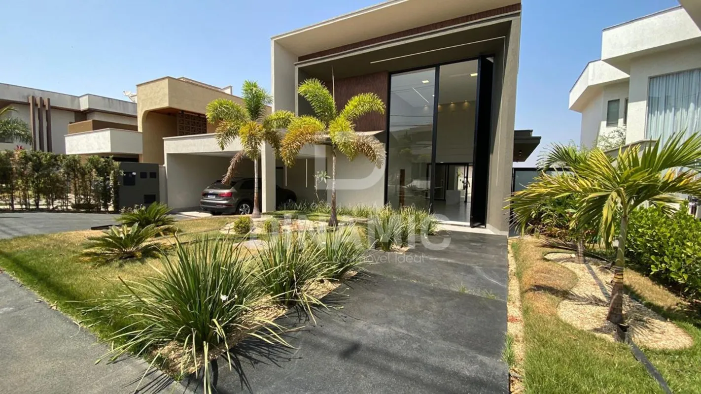 (ID 1) Casa nova de alto padrão no Condomínio Fechado Condominio do Lago, Goiâni...