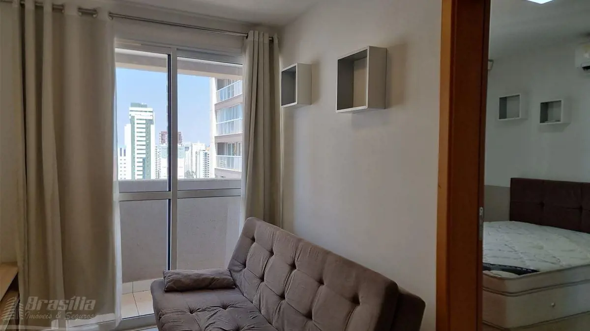 Blend Mobiliado 1 quarto com varandaArmários, fogão, geladeira, micro-ondas, TV,...