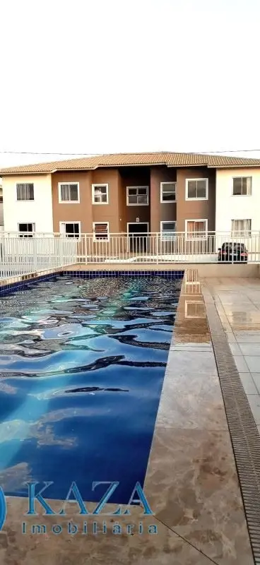 Apartamento de 02 quartos, sala de estar, varanda, cozinha, área de serviço, 01 ...