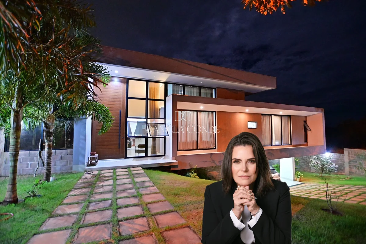 A CASA SOLAR – NOVA CONTEMPORÂNEACONDOMÍNIO SOLAR DA SERRA – JARDIM BOTÂNICONo C...