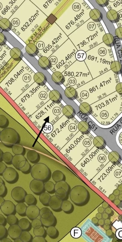 Descrição do Terreno no Condomínio Plateau D’Or em GoiâniaTerreno à venda com 79...
