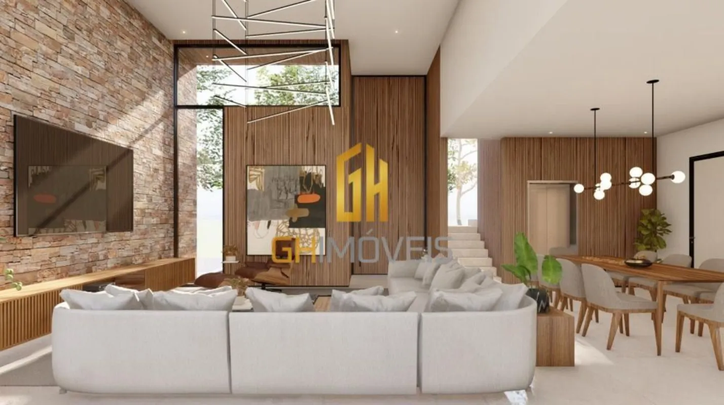 Sobrado com 4 dormitórios à venda, 369 m² Descrição:-> Pavimento térreo Garagem ...