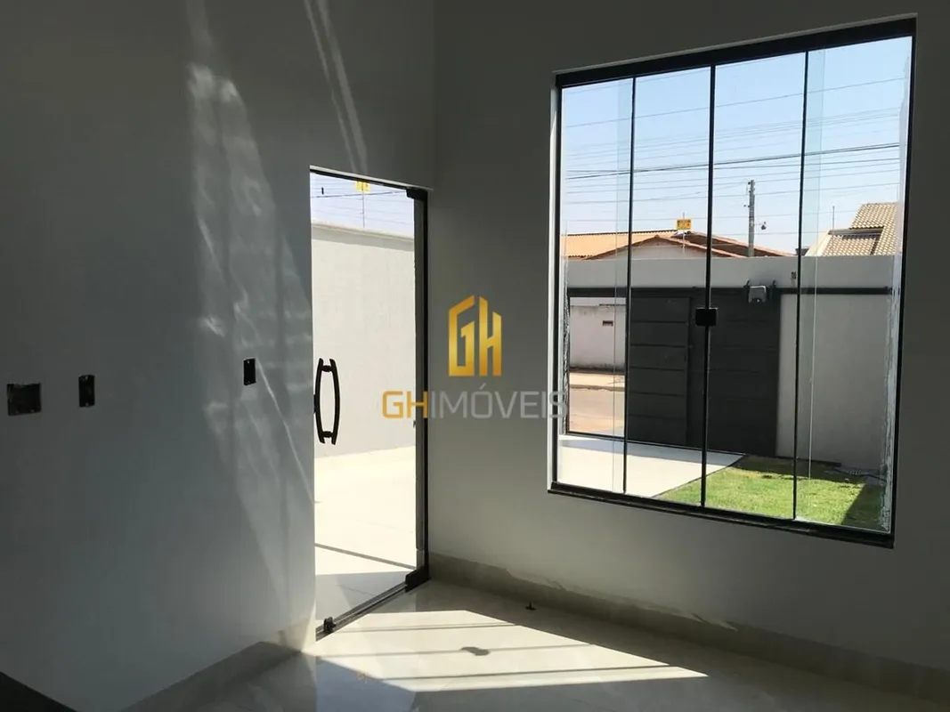 Linda casa 3 quartos 1 suíte no Residencial Solar Central ParkCasa com:- Sala pé...