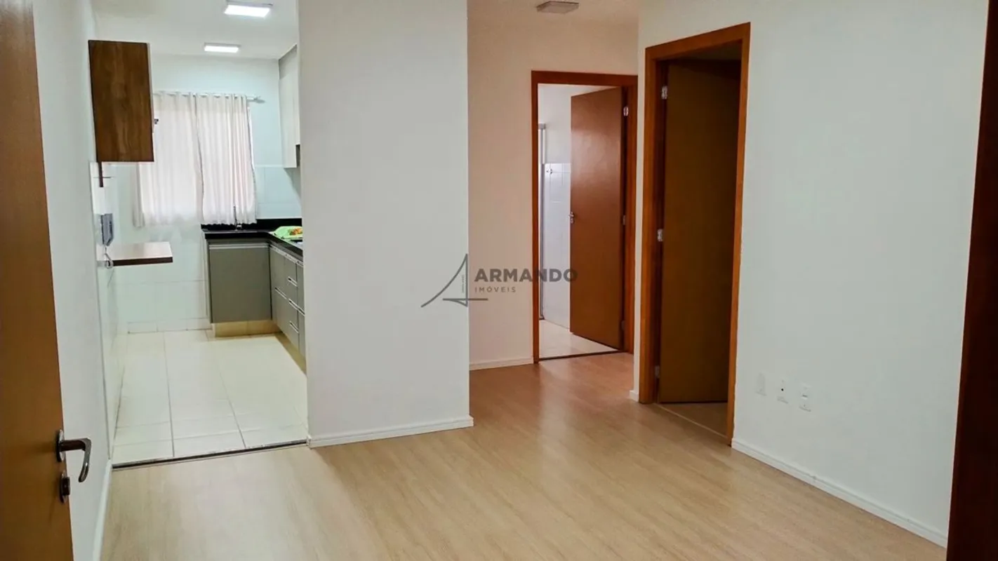 Apartamento composto de dois quartos, sala , cozinha , banheiro e uma vaga de ga...