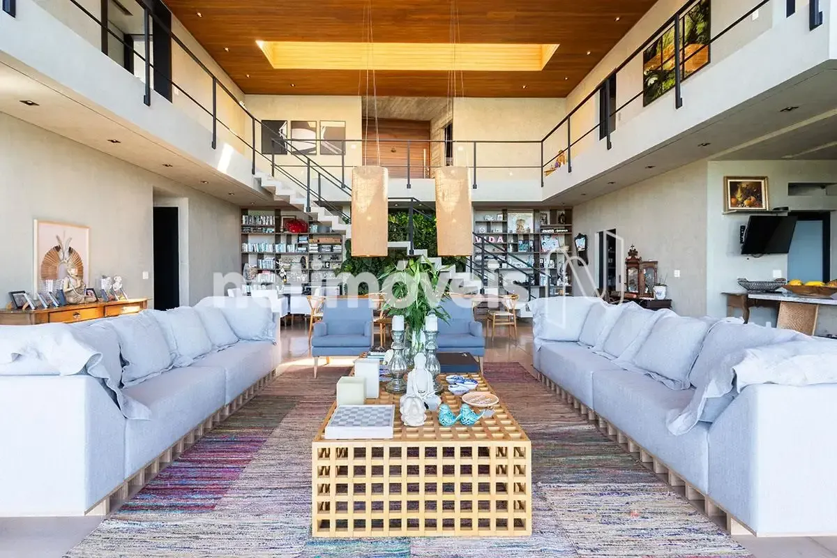 Casa de alto padrão - Solar da Serra. Um arrojado projeto de arquitetura contemp...