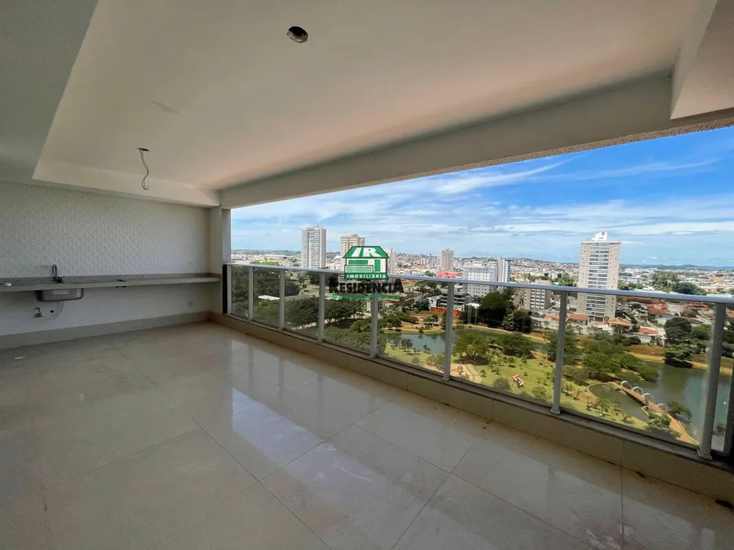 Apartamento contendo:- 3 suítes - Ampla varanda gourmet com vista para o lago - ...
