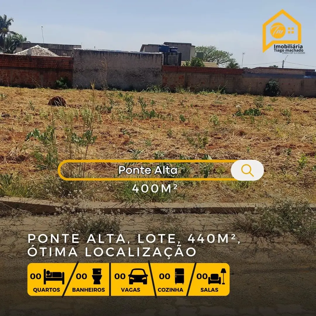 Excelente lote na Ponte AltaLote com 440m²Ótimo condomínioExcelente localizaçãoA...