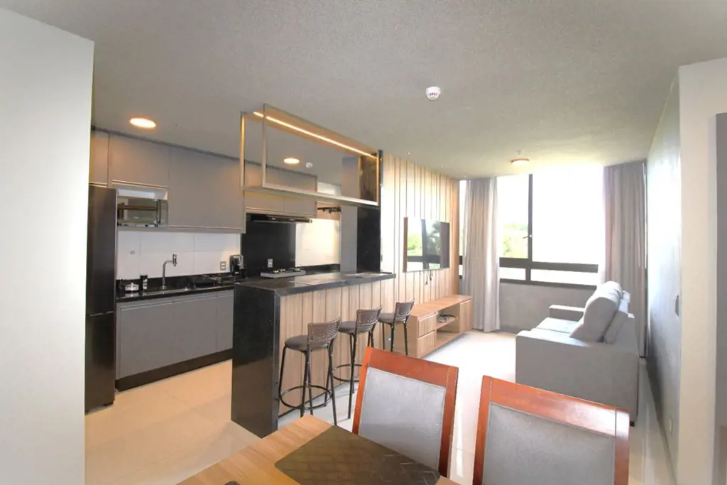 Imobiliária Brasília aluga excelente apartamento mobiliado de 02 quartos, sendo ...