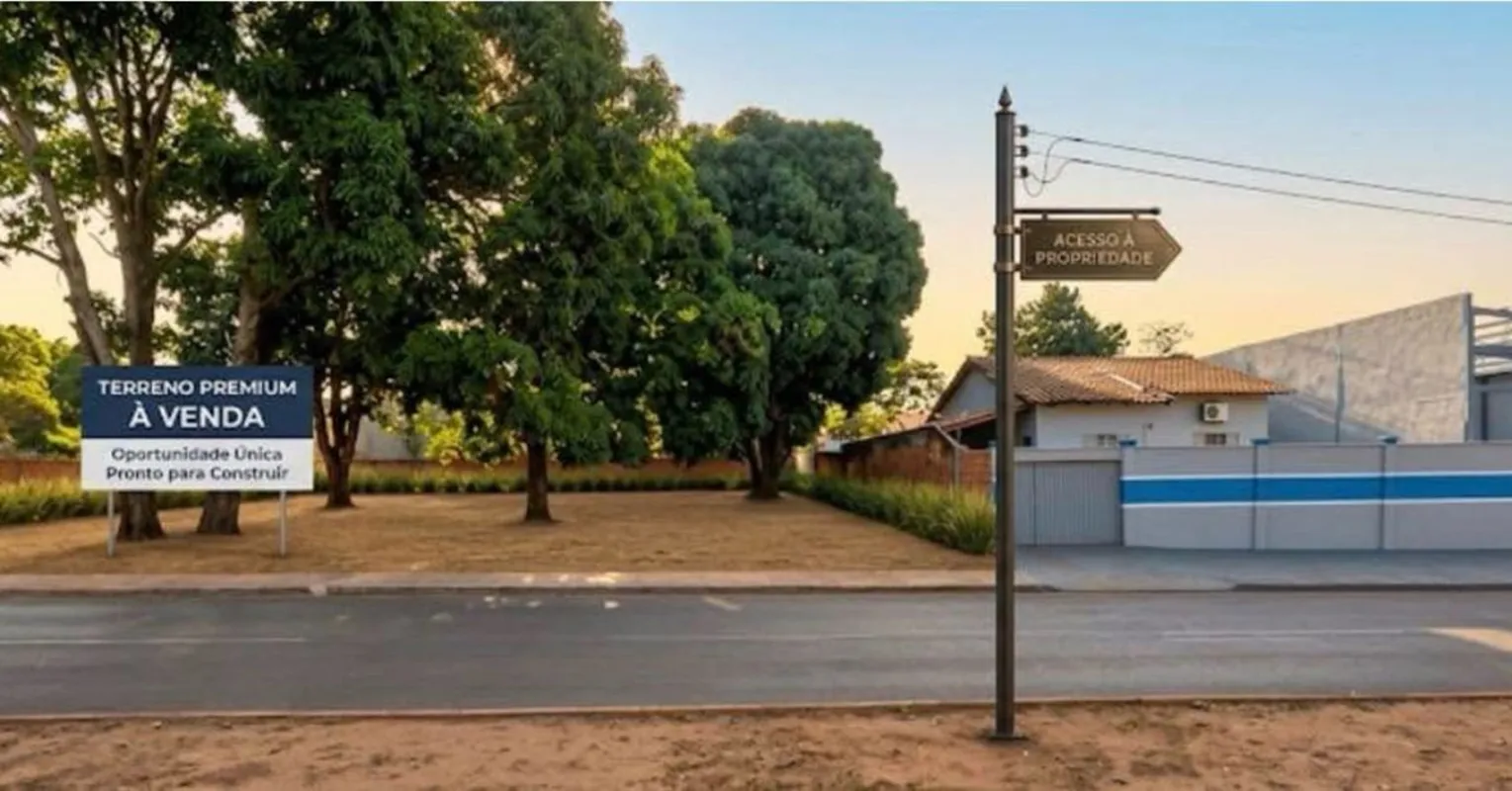 Vende-se um 01 Lote na Avenida Graça Aranha, Bem Localizado, no Setor Jardim Bur...