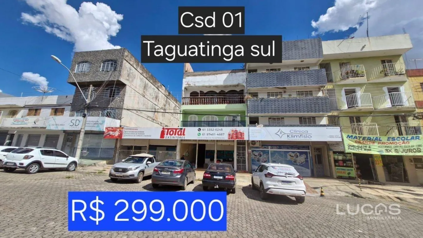 Apartamento a venda Taguatinga Sul - CSD 01 BAIXOU DE R$ 340.000,00 PARA R$ 299....