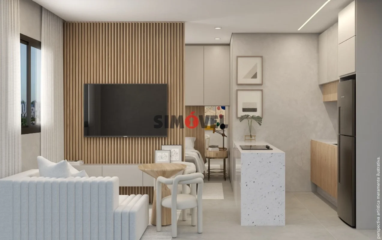 QR 202, Res. Connect, studio de 27m², 1 quarto, lazer completo, a partir de R$: ...