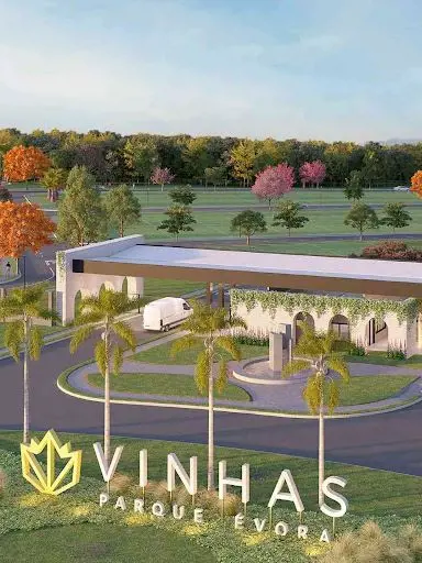VINHAS PARQUE ÉVORACondomínio fechado de lotes.Entrega em 30/11/2026.DIFERENCIAI...