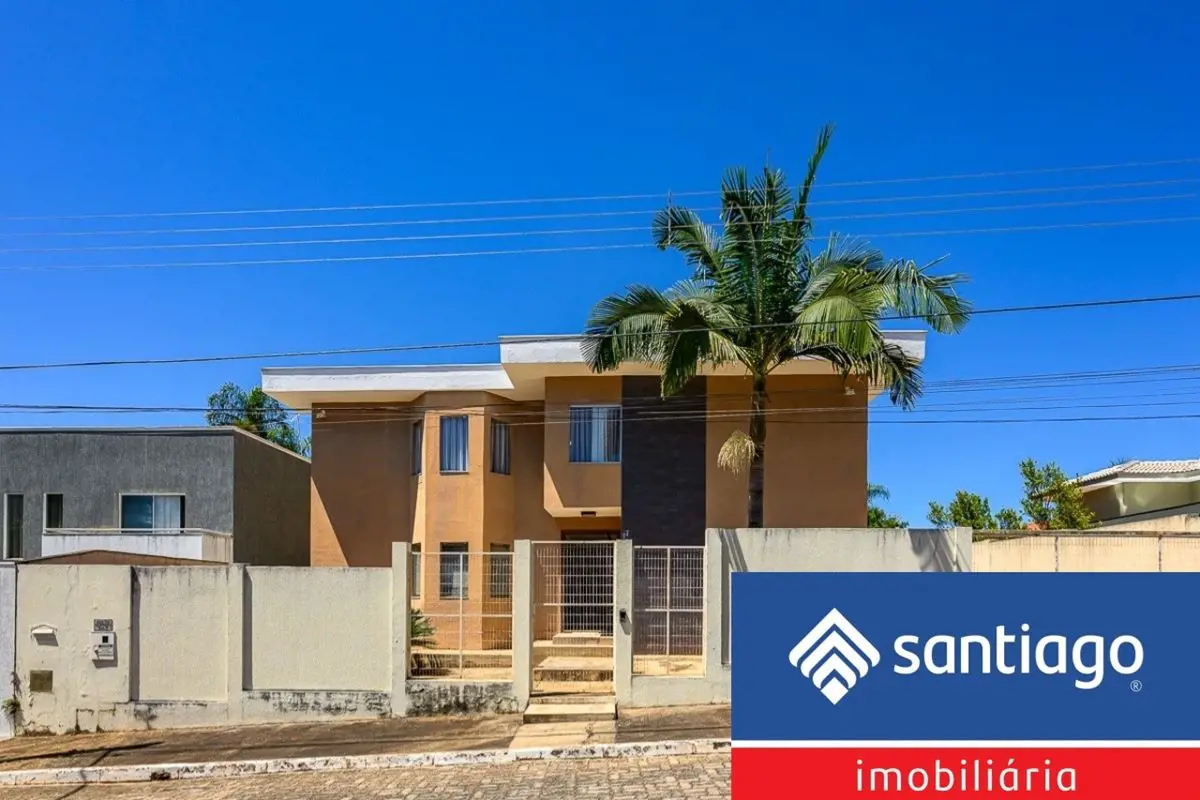 SANTIAGO IMOBILIÁRIA VENDE COM EXCLUSIVIDADE BELÍSSIMA CASA NO CONDOMÍNIO SOLAR ...