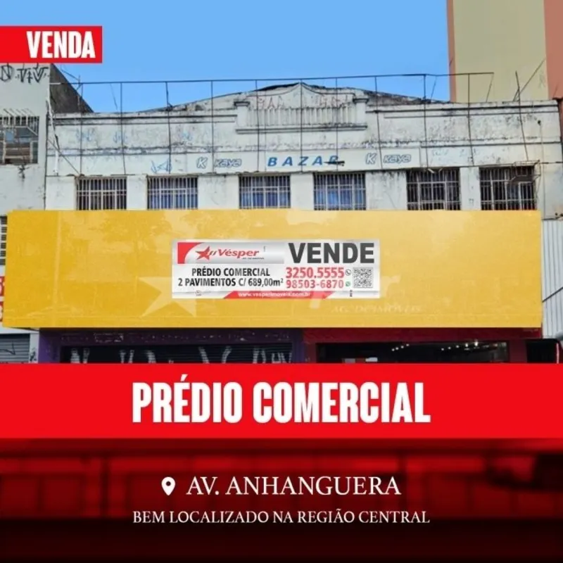 Excelente oportunidade de Investimento no Centro de Goiânia!!!!Prédio comercial ...