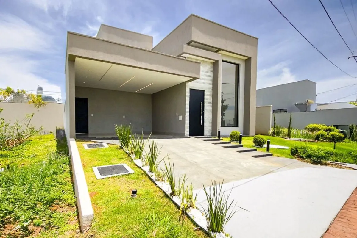 Casa de 180mÂ² com 03 suÃ­tes Ã  venda- Terras Alpha 1 - Senador CanedoFachada s...