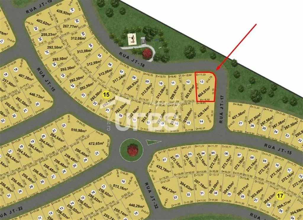 COD U-0013962 - Ágio Terreno de esquina, 404m², no Jardins Turim à venda Um refú...