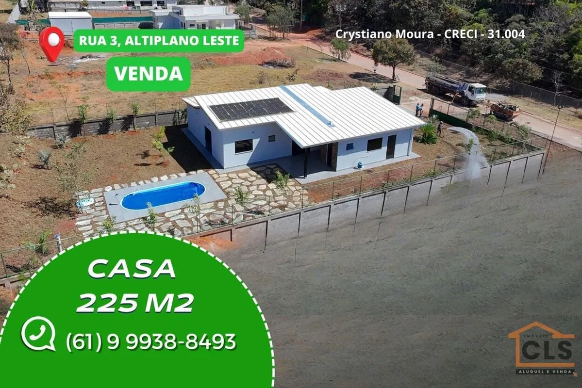 CASA COM AUTOMAÇÃO POR ALEXA - RUA 3 - ALTIPLANO LESTECASA CONSTRUÍDA EM 202511,...