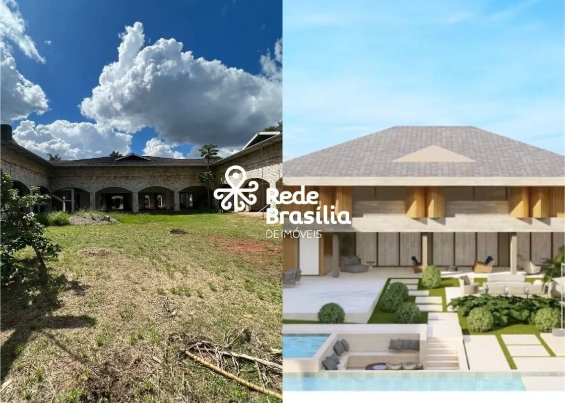 SHIS QI 15 - Lago SulApresentamos uma residência de alto padrão em construção, s...