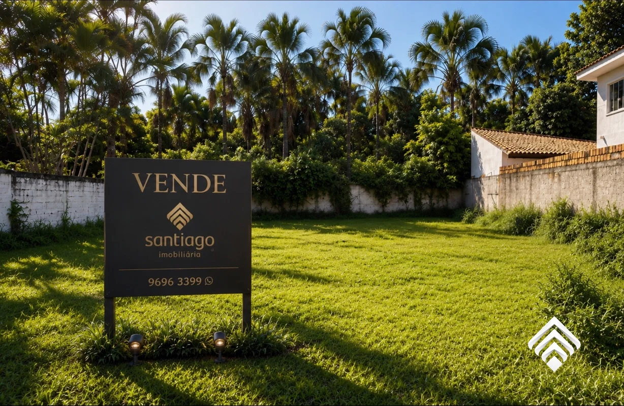SANTIAGO IMOBILIÁRIA VENDE TERRENO NO SHDB QL 32 VILLAGES ALVORADA LAGO SULOPORT...