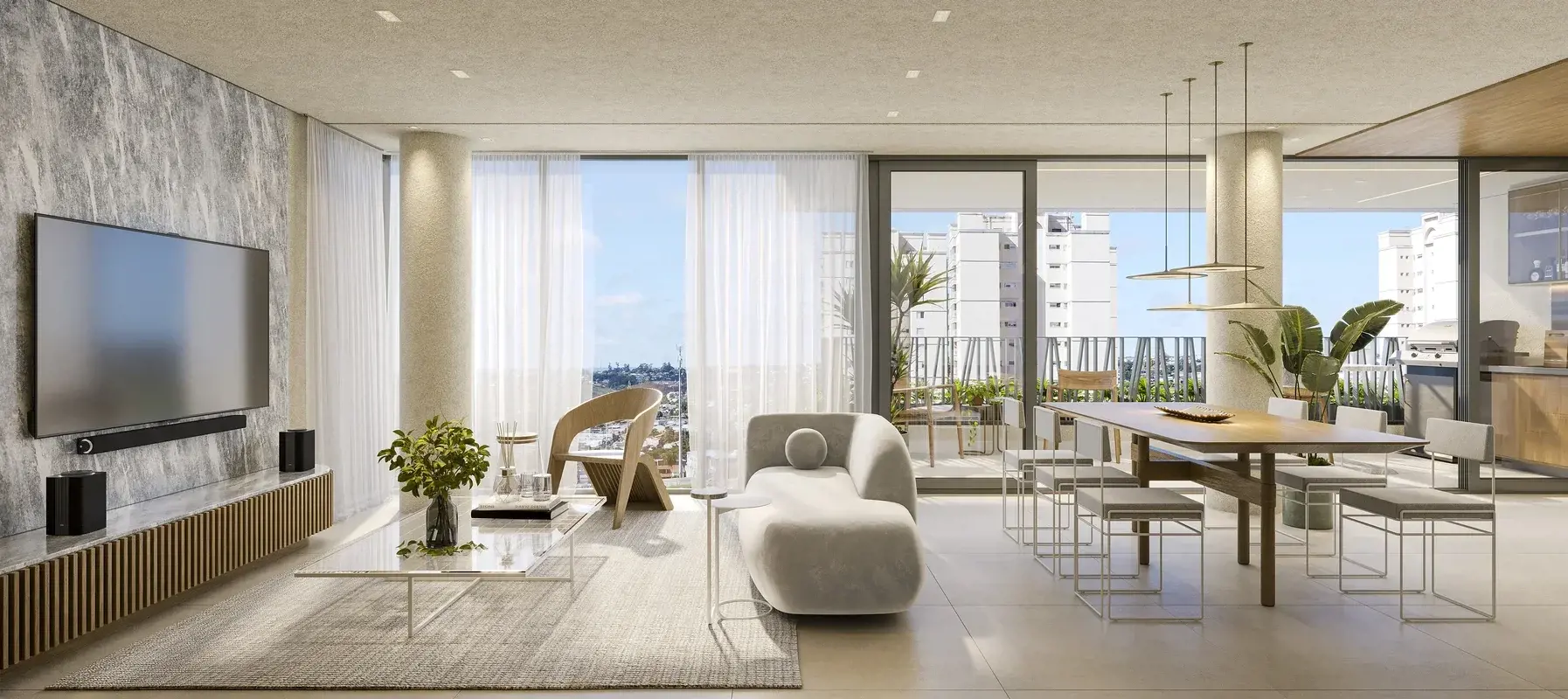 Descubra seu novo lar na Quadra 207, SUL, em Águas Claras, DF. Este apartamento ...