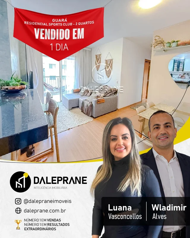 DALEPRANE INTELIGÊNCIA IMOBILIÁRIA VENDE COM EXCLUSIVIDADEAPARTAMENTO DE 2 QUART...