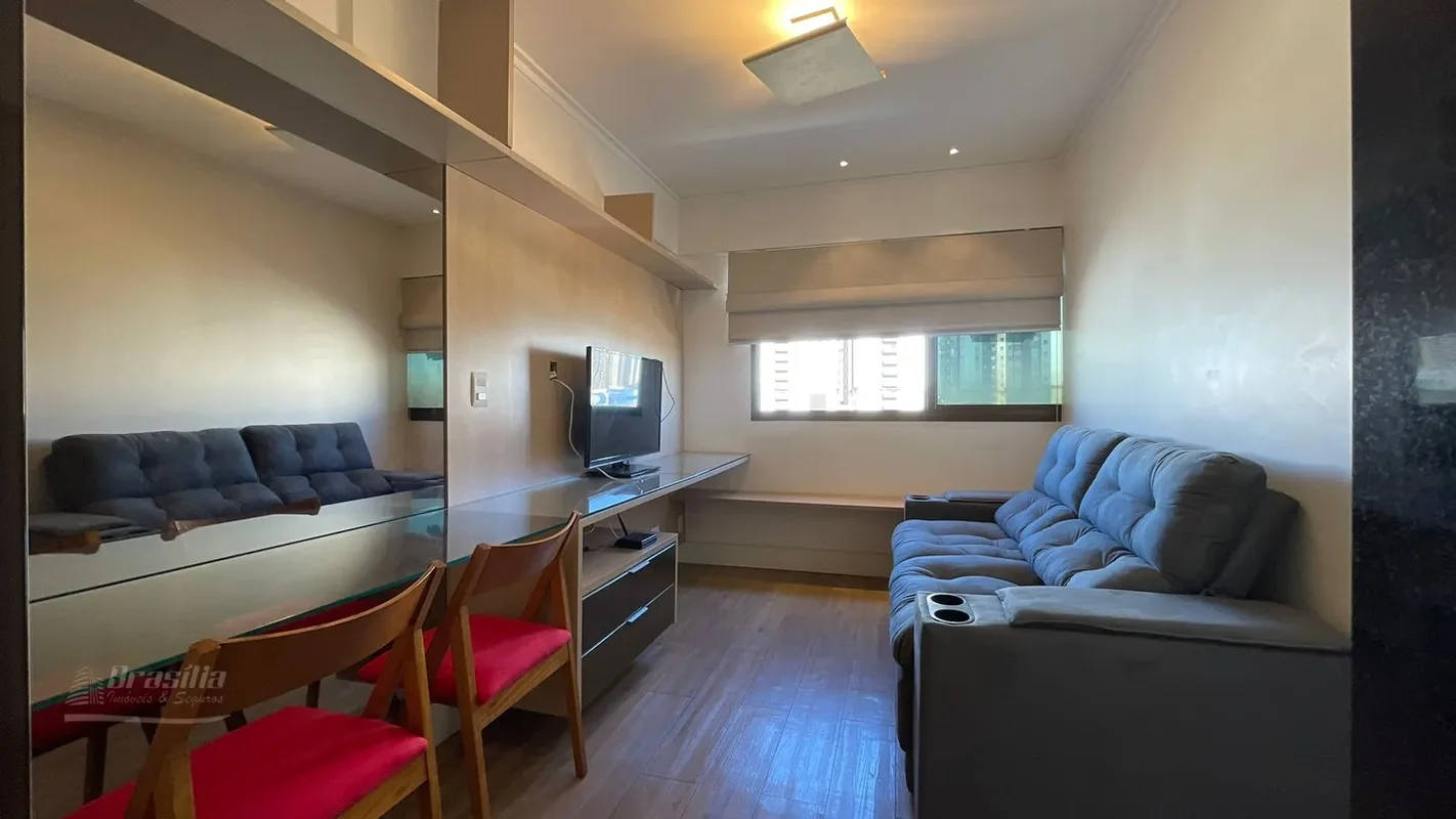 Apartamento de 1 quarto no real panoramic mobiliadoarmários na cozinhaarmários n...