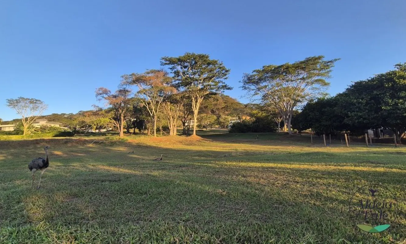 Espetacular terreno plano no centro do condomínio e sem vizinho em uma lateral. ...