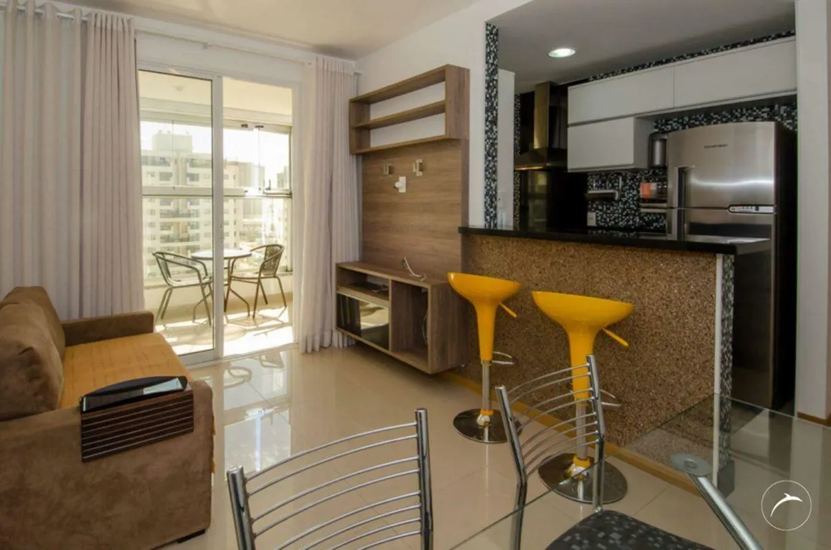 1 Quarto com Varanda Gourmet | MOBILIADO | Águas Claras - BrasíliaÉ entrar e mor...