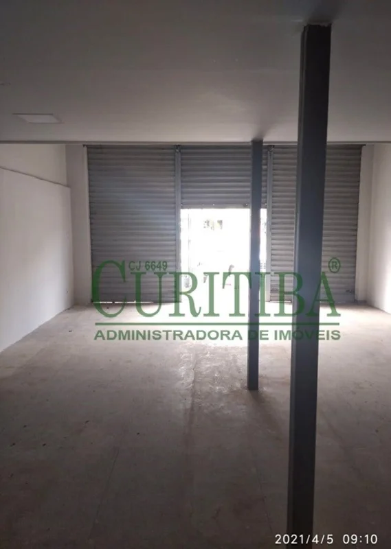 **CURITIBA IMOBILIÁRIA ALUGA**01 MÊS GRÁTIS!LOJA COM + OU - 64M² PÉ DIREITO C/ 5...