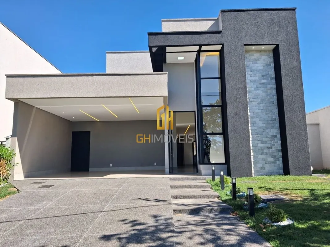 CA1483Casa 4 quartos no Condomínio Terras Alpha 1, com terreno de 360m² e com ár...
