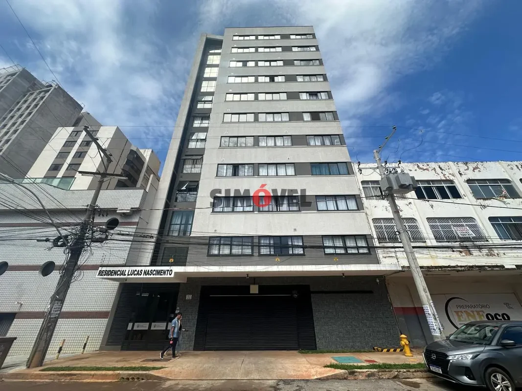 CSA 01 - Apartamento com 1 dormitório para alugar, 25m² por R$ 1.200/mês - Tagua...