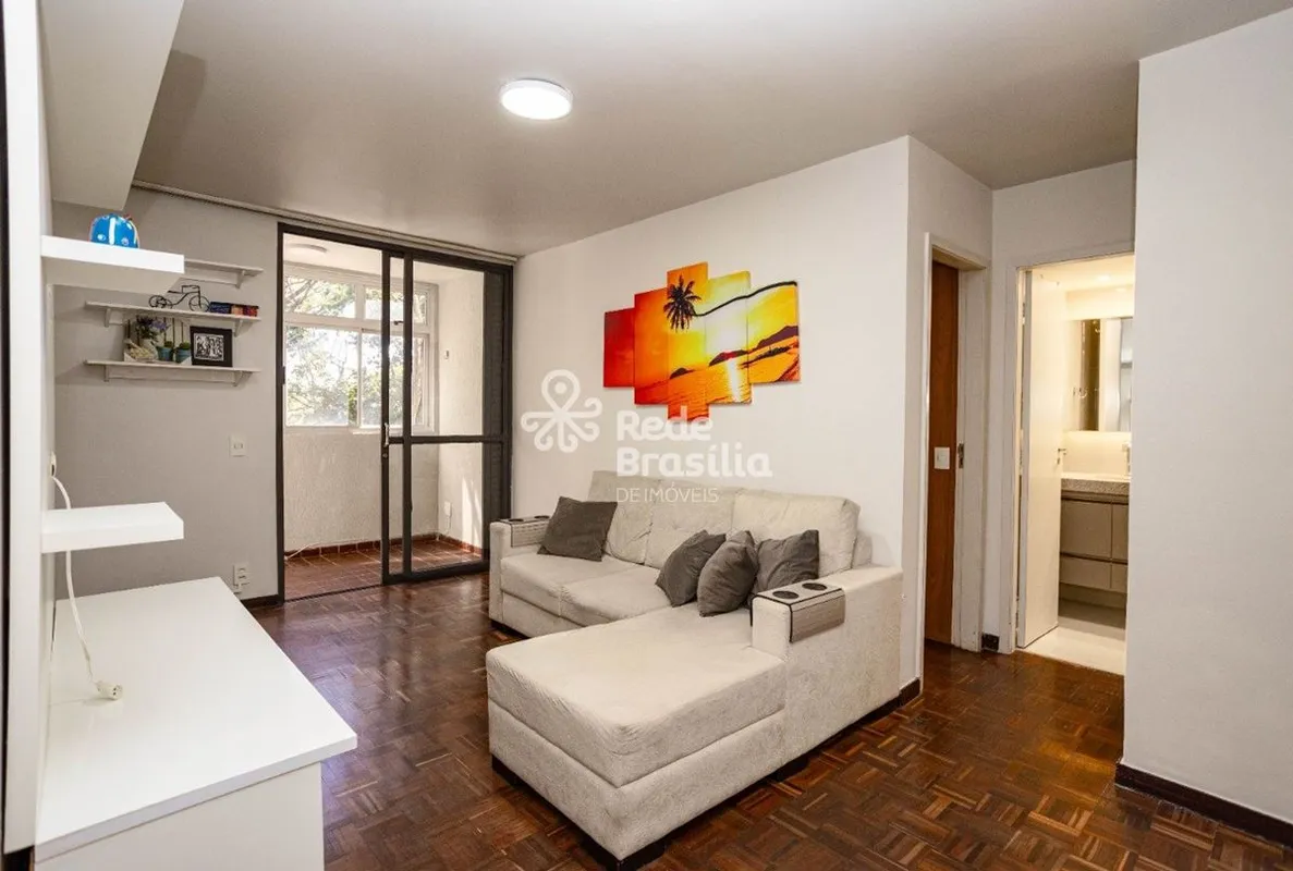TH28422 - Sqn 216 Asa Norte, Apartamento Mobiliado 01 quarto, 58m². Agende sua v...