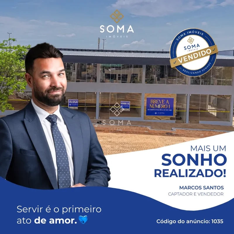 Excelente loja com 106,43 m² de área total, sendo 55 m² no piso térreo e 51,43 m...