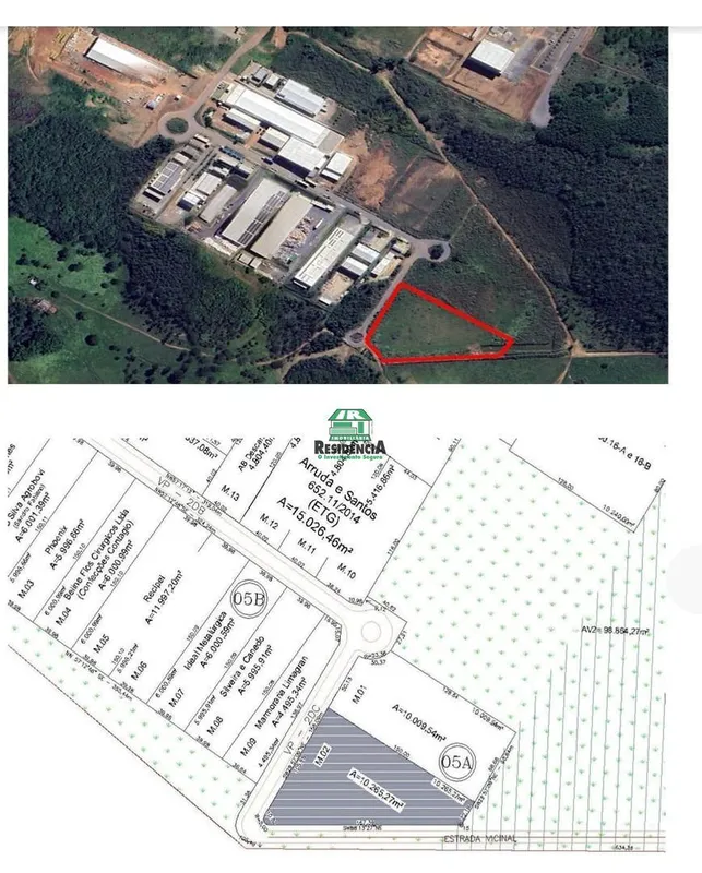 TERRENO NO DAIA:Área total: 10.265,27 m² Excelente oportunidade para quem busca ...