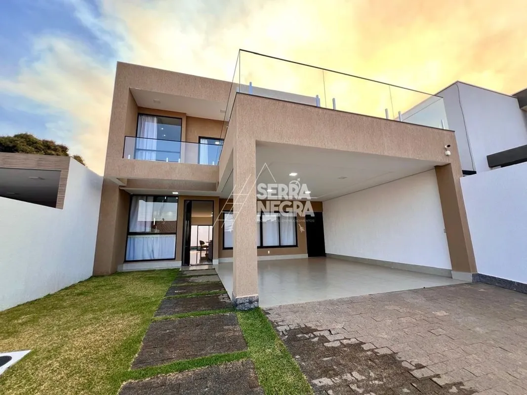 Casa sobrado alto padrão / 03 suítes 01 closet / mobília / condomínio fechado / ...