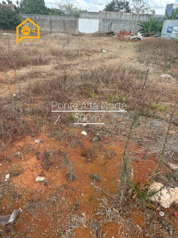 Lote residencial de 500 m² na Rua Bolívar II, em Ponte Alta, Gama-DF. Com excele...