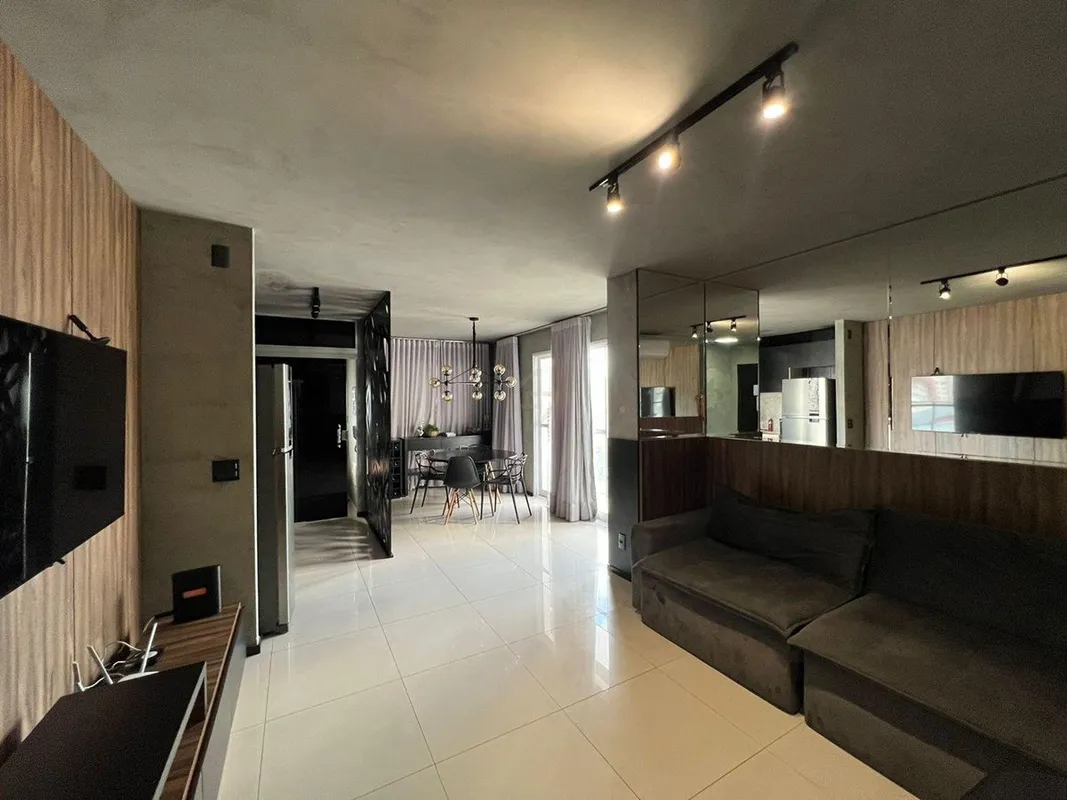 Apartamento de 2 quartos 72 m2 1 vaga de garagem Nascente Todo mobiliado e decor...