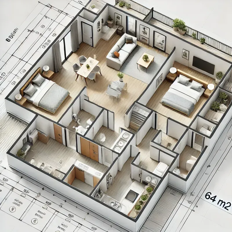 Apartamento 64 m², localizado no Setor Bueno, uma das regiões mais desejadas de ...