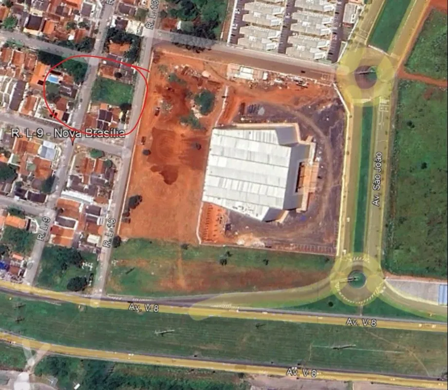 Lote/Terreno à Venda com 435,36m² no Setor Papillon Park-Aparecida de Goiânia 12...
