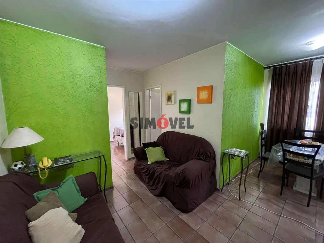 QNL 08, apto mobiliado de 48m², 2 qtos, garagem R$: 240.000 - Aceita Financiamen...