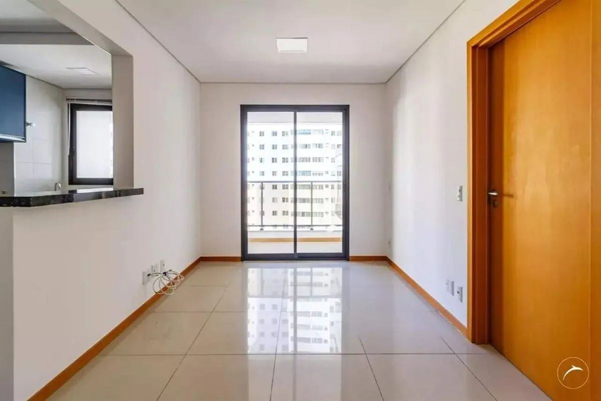 Descrição do imóvel:- 1 quarto com suíte e armários planejados- Sala ampla e aco...