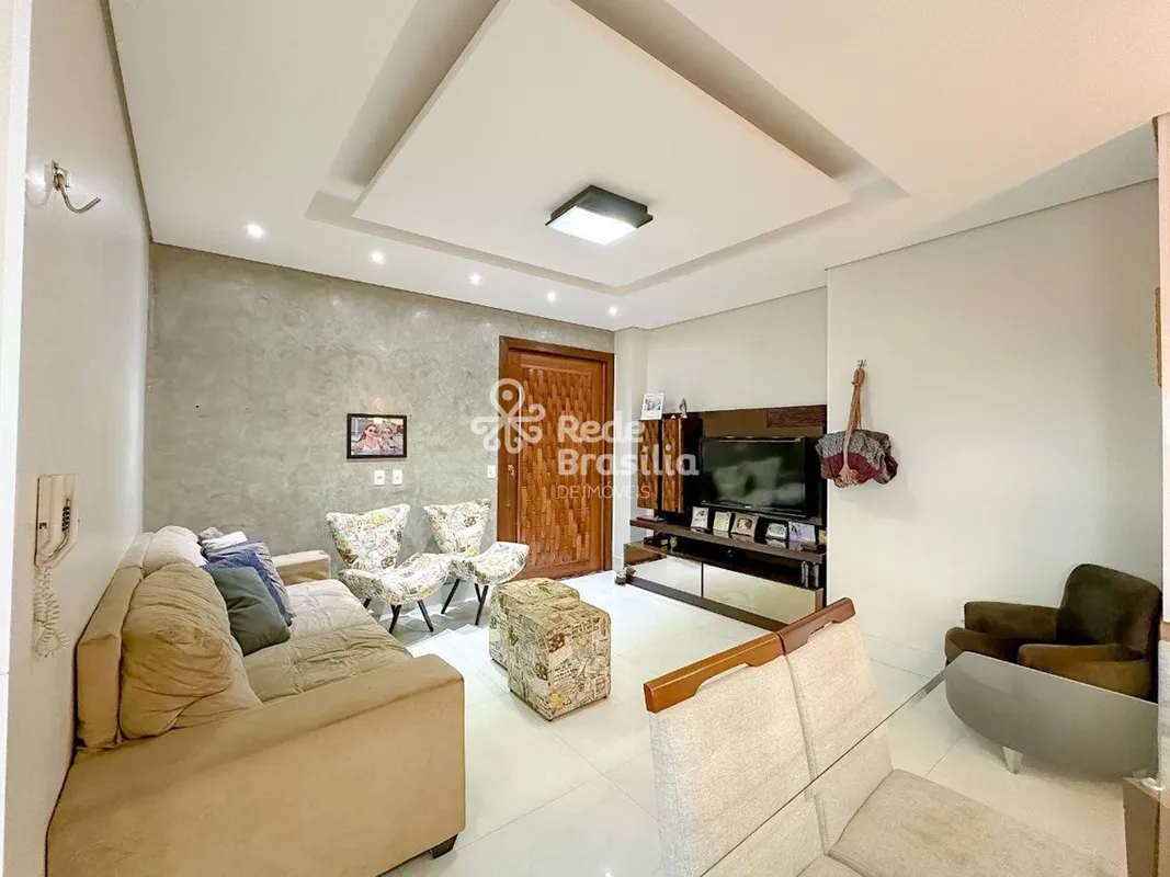 Cobertura linear a venda em Vicente Pires com 3 quartos, 2 suítes, 158 m², com v...