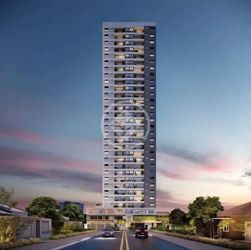 Apartamento de 106m2 possui 3 quartos, todos suítes, para garantir a privacidade...