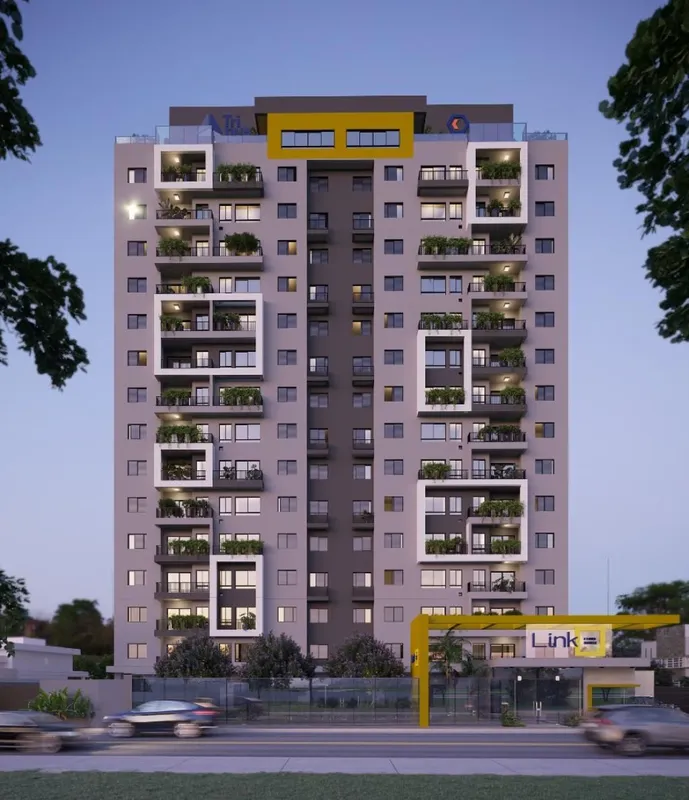 Residencial Link Clube House - Apartamento com 55,26 m², 2 Quartos sendo 01 suít...