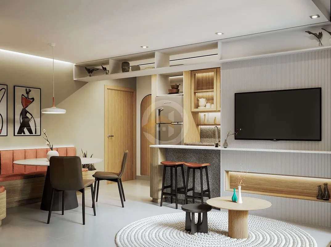 Apartamento de 2 quartos com 1 suíte e varanda à venda em Aparecida de Goiânia, ...