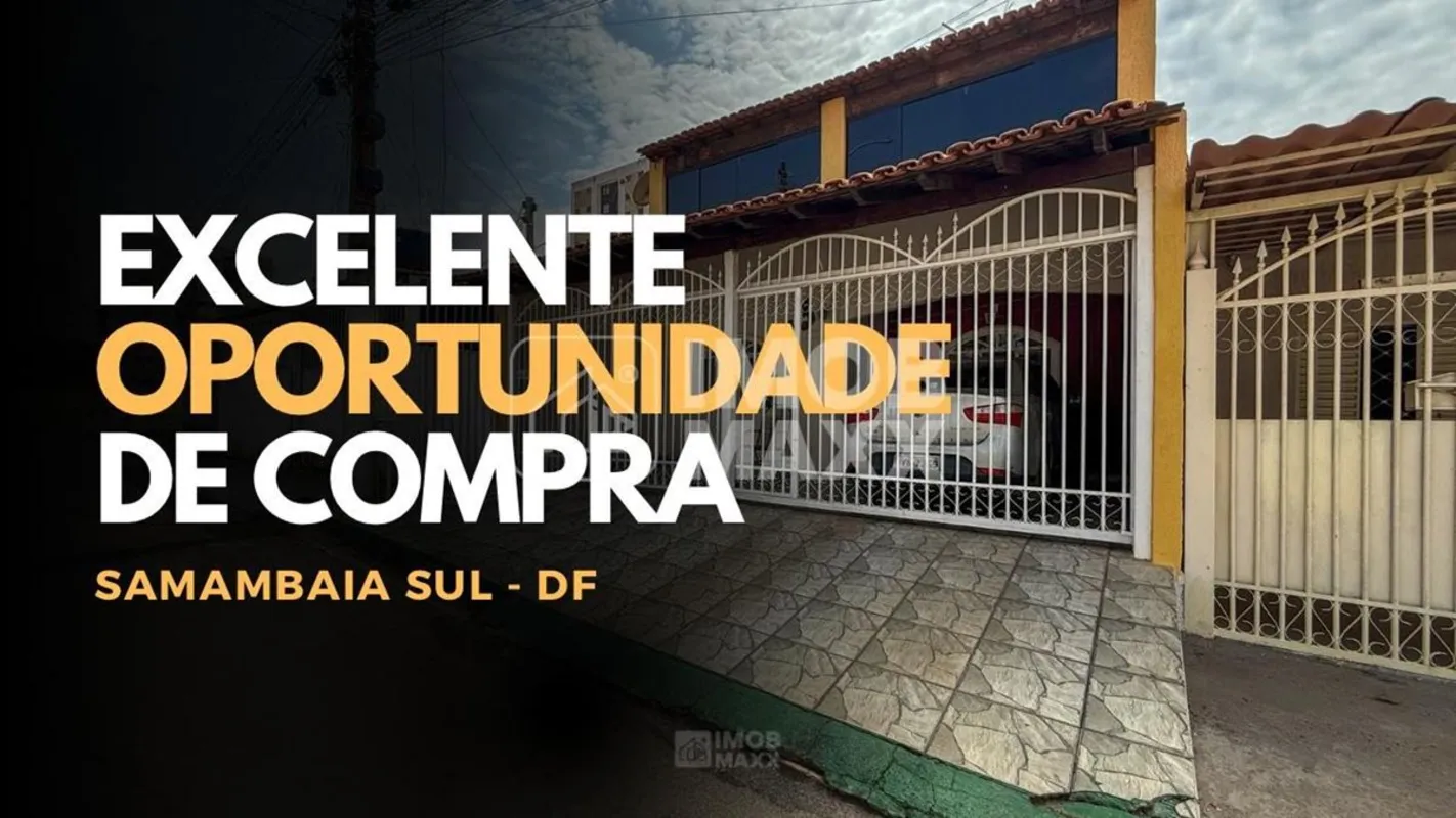 Descubra o seu novo lar em Samambaia Sul, Brasília! Esta espaçosa casa à venda o...